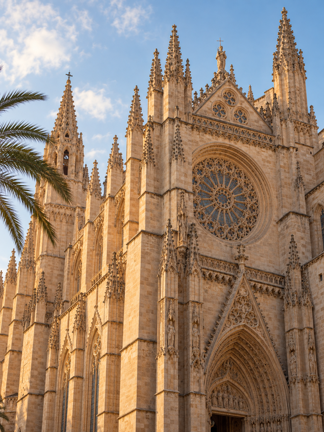 Il·lustració provisional d’arquitectura gòtica mallorquina